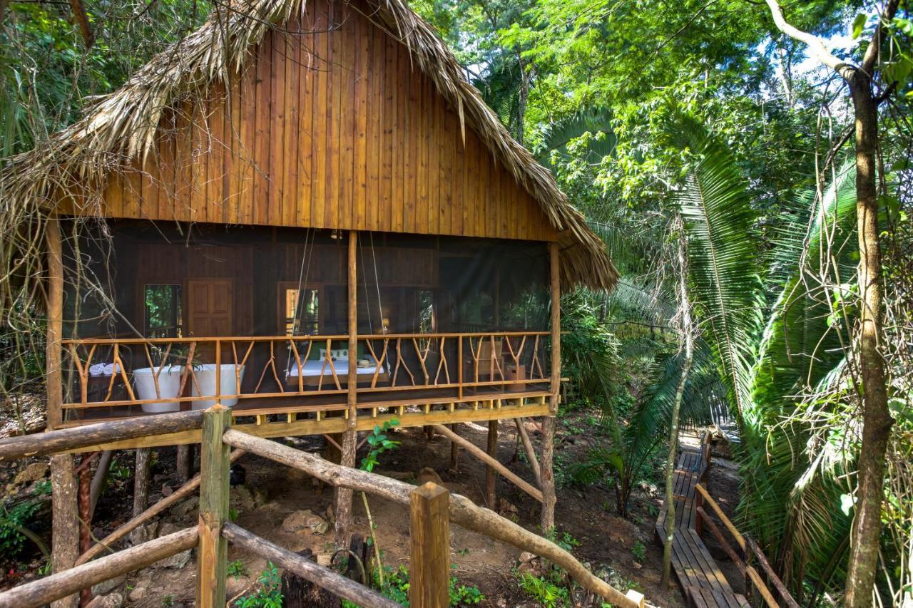 Sweet Songs Jungle Lodge San Ignacio Bagian luar foto