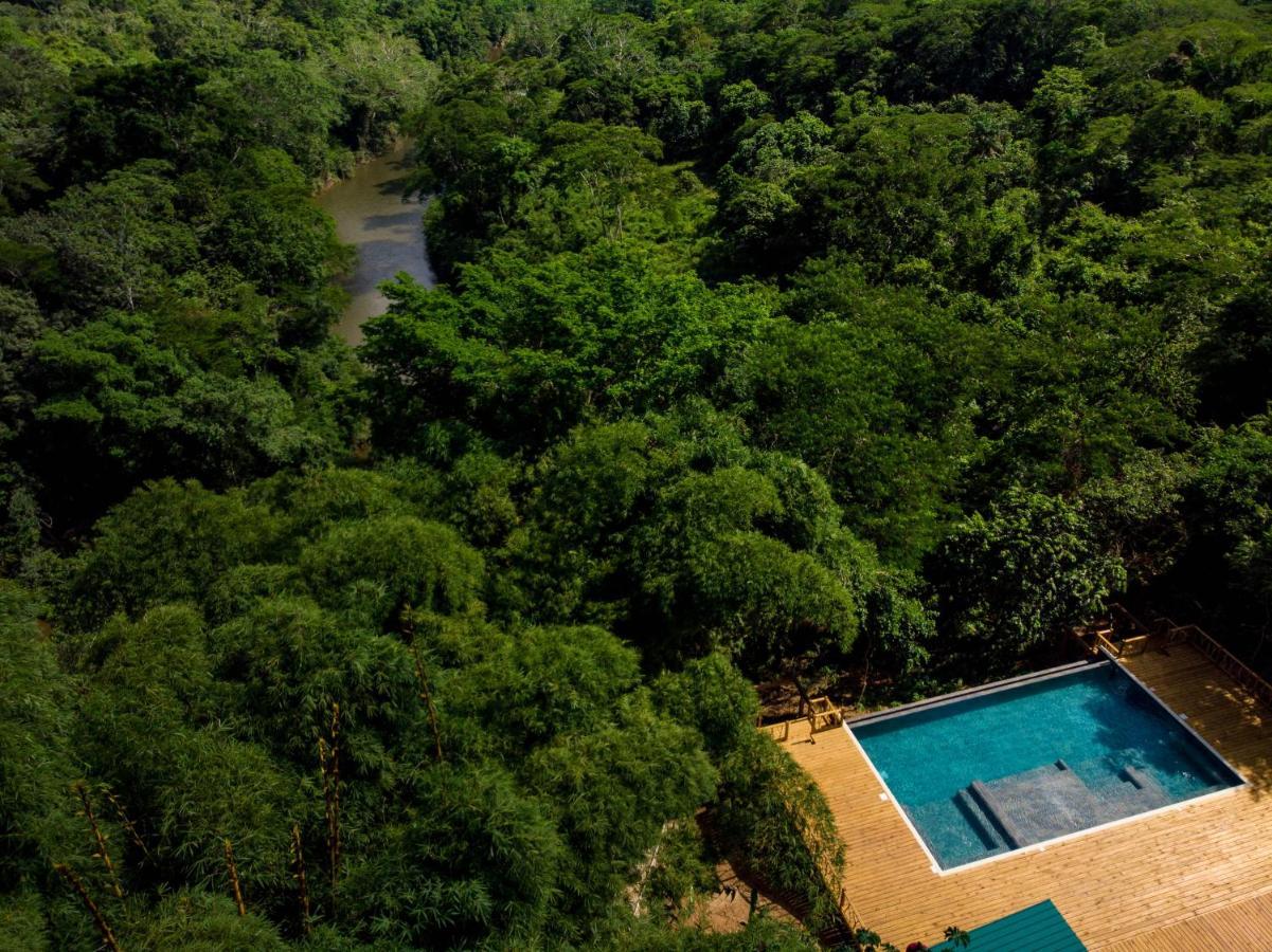 Sweet Songs Jungle Lodge San Ignacio Bagian luar foto